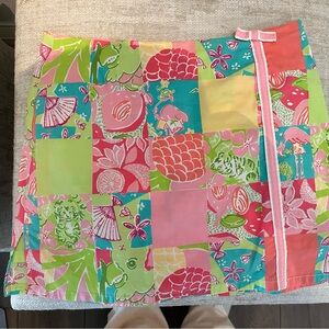 Lilly Pulitzer multi colored skirt